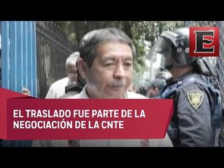 Trasladan a líderes de la CNTE a penal de Oaxaca