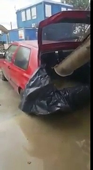 Quand tu vends du béton frais dans ton coffre de voiture