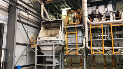 Nouveau silo légumes secs de la CAVAC