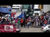 CNTE continúa con bloqueos carreteros en Oaxaca  / Ricardo Salas