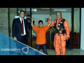 Jonathan Tobón, el niño topo que salvó vidas en Cuajimalpa