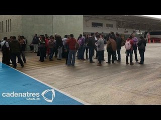 Maestros del SNTE toman aeropuerto de Oaxaca
