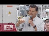 Peña Nieto anuncia creación de 2 millones de empleos en lo que va de su gestión