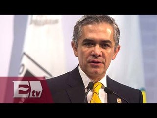Mancera condena los actos de violencia en Oaxaca/ Ingrid Barrera