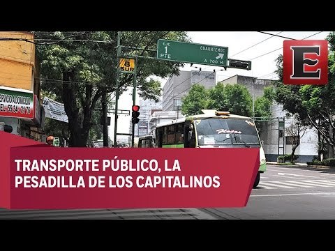 Microbuses los reyes de las infracciones