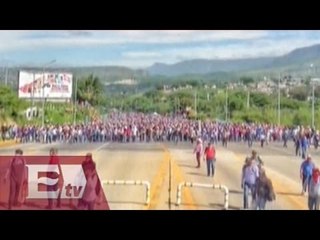 CNTE en Chiapas toma caseta en San Cristobal de las Casas / Pascal Beltrán