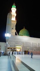 ‌‌‌‌‌ ‌‌‌‌‌ رات کے پچھلے پہر مدینے کی فضاؤں سے روضہ رسول ﷺ کے انتہائی دلکش مناظر ثواب کی نیت سے خوب شیر کریں