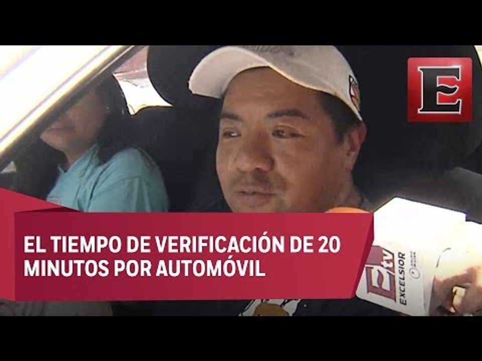 Restablecen servicio en 31 verificentros de CDMX