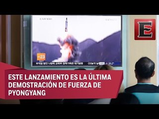 Norcorea lanza un misil balístico desde un submarino