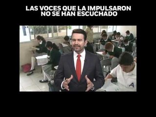 ‘Reforma educativa fue resultado de un esfuerzo ciudadano’ opinión de Pascal Beltrán