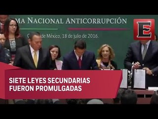 Promulgación de las Leyes del Sistema Nacional Anticorrupción