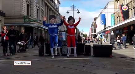 Disco With Some Famous People In Newcastle Town Centre!