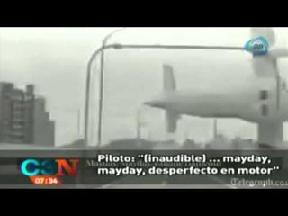 Revelan llamado de emergencia que emitió el piloto del avión TransAsia antes del accidente