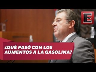 Francisco Búrquez y los impuestos a la gasolina
