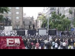 Segundo día consecutivo de movilizaciones de la CNTE en CDMX / Ricardo Salas
