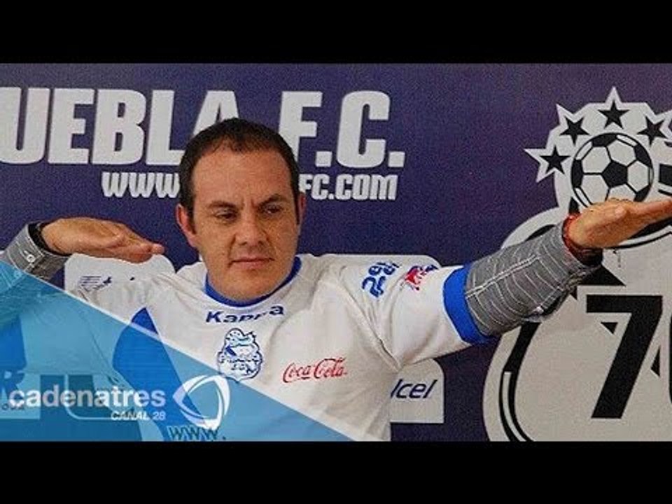 Cuauhtémoc Blanco regresa al Azteca, pero ahora con la playera de Puebla