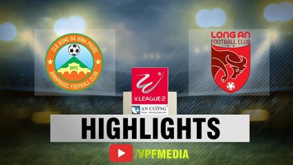 Hòa trên thế thắng trước Long An, Bình Phước chính thức trụ hạng thành công - VPF Media