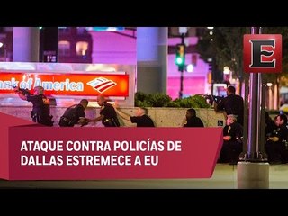 Matan a cinco policías en Dallas en manifestación antirracista