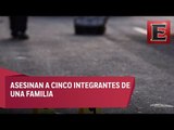 Asesinan a cinco integrantes de una familia en Tamaulipas