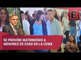 Mancera anuncia reformas al Código Civil de la CDMX