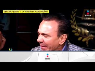 ¡Gerardo Quiroz habla de la partida de Maru Dueñas! | De Primera Mano