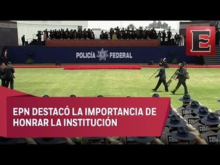 EPN conmemora 88 aniversario de la Policía Federal