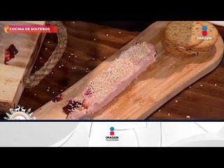 Cocina de solteros: ¡exquisito rollo de queso y paté! | Sale el Sol