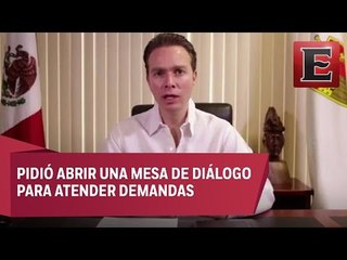 Gobernador de Chiapas condena violencia del fin de semana