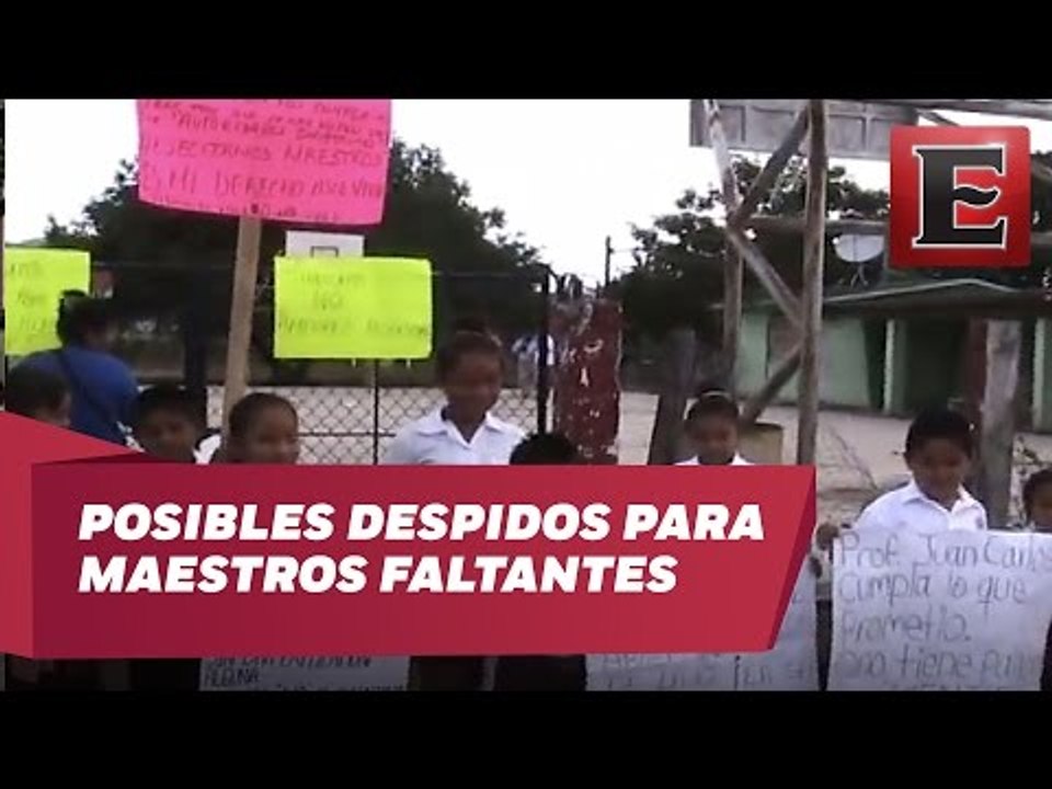 Analizan en Oaxaca posibles despidos de maestros faltantes