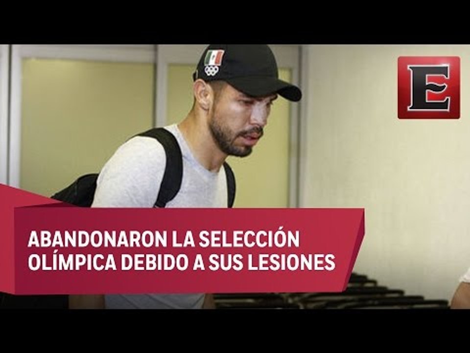 Triste regreso de Oribe Peralta y Rodolfo Pizarro a México