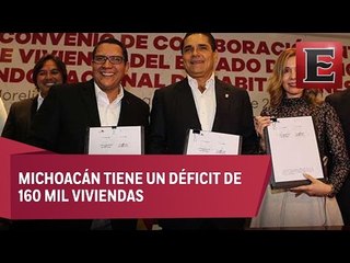 Inversión de 100 mdp en programa de vivienda en beneficio de mujeres michoacanas
