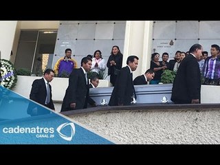 Sepultan al camillero herido en la explosión en Cuajimalpa