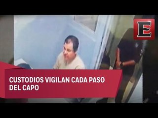 Primeras imágenes del Chapo en el Penal de Ciudad Juárez