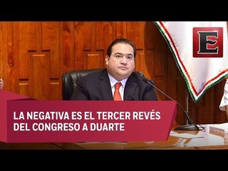 Congreso de Veracruz frena propuesta de Javier Duarte