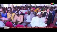 UCAD :  le Président de la République salue l'accueil des étudiants