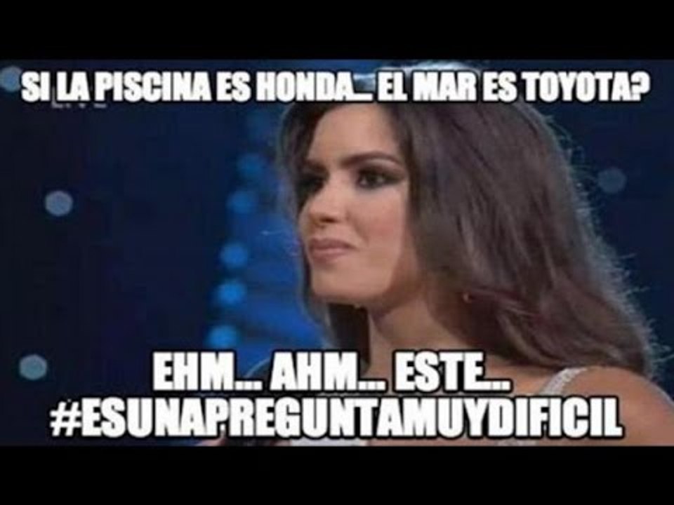 Los memes de las respuestas de Paulina Vega, la nueva Miss Universo