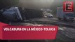 Tras volcadura, reanudan la circulación en la México-Toluca
