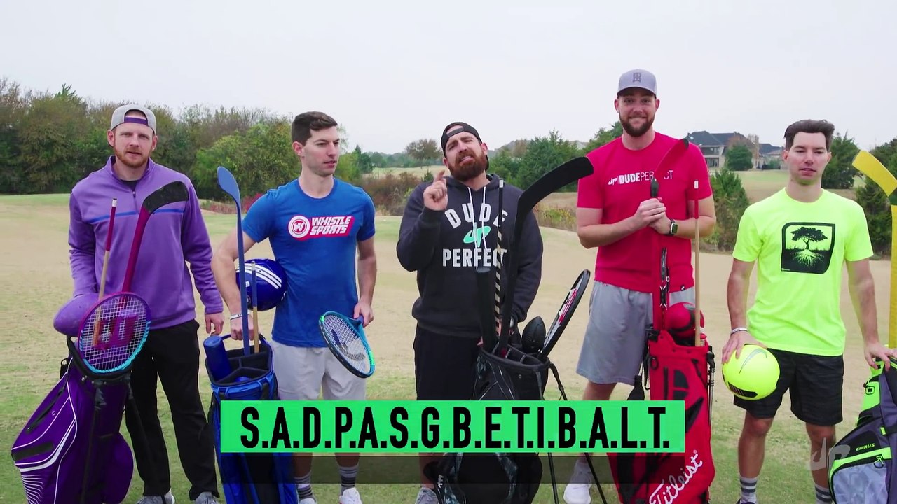 All Sports Golf Battle 2 Dude Perfect video Dailymotion
