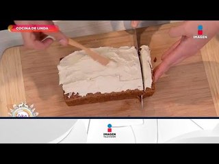 ¡Delicioso panqué de zanahoria con topping de queso crema! | Sale el Sol