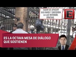 Continúa reunión entre Segob y CNTE