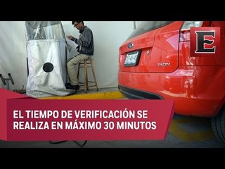 Verificentros regulan tiempos de operación