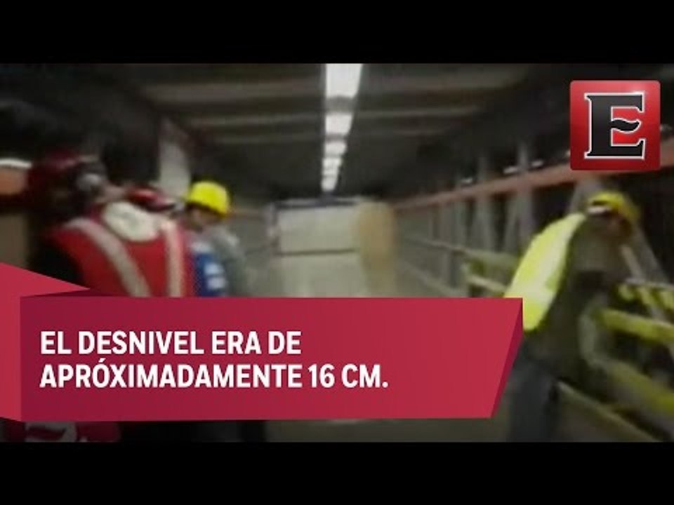 STC corrige desnivel en puente del Metro Viaducto