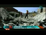 Acumulación de gas ocasiona explosión en Veracruz