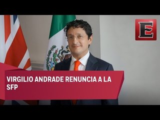 Virgilio Andrade deja cargo como secretario de la Función Pública