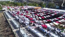 Şanlıurfa'da 2'nci İsot Festivali Devam Ediyor... Festival Havadan Görüntülendi