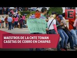 CNTE amenaza con cancelar inicio del ciclo escolar en Chiapas