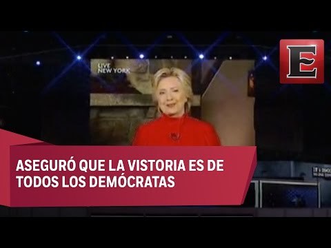 Hillary Clinton agradece nominación del Partido Demócrata