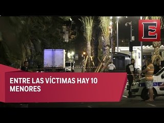 Atentados en Niza dejan al momento 84 muertos entre ellos 10 son niños