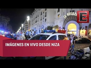 Imágenes en vivo desde Niza tras el ataque que deja al momento 84 muertos