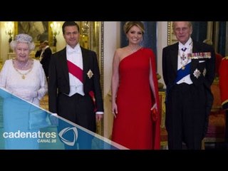 Reina Isabel II ofrece cena de honor a la visita de EPN